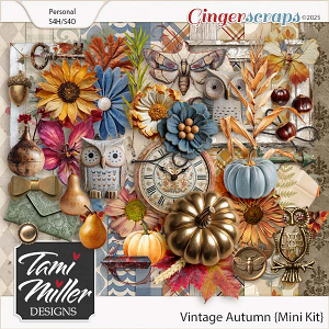 Vintage Autumn Mini Kit
