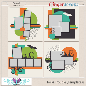 Toil & Trouble {Templates} by Triple J Designs