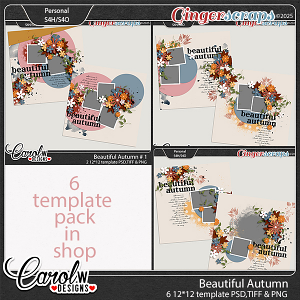Beautiful Autumn-Template Bundle