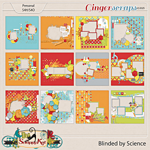 Blinded by Science Quick Pages by The Scrappy Kat