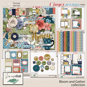 Bloom and Gather Collection by ScrapChat Designs