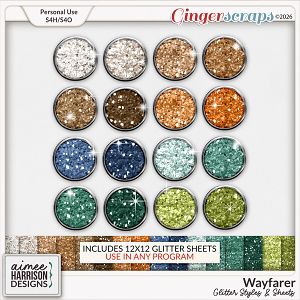 Wayfarer Glitters by Aimee Harrison