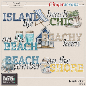 Nantucket Titles by Aimee Harrison