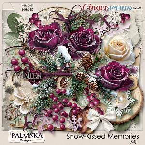 Snow-Kissed Memories Kit by Palvinka Designs