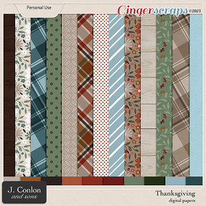 Thanksgiving Papers by J. Conlon and Sons