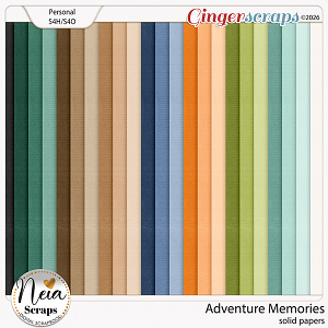 Adventure Memories - Solid Papers - by Neia Scraps