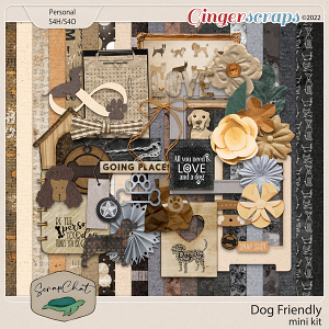 Dog Friendly Mini Kit by ScrapChat Designs