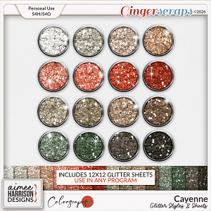 Cayenne Glitters by Aimee Harrison