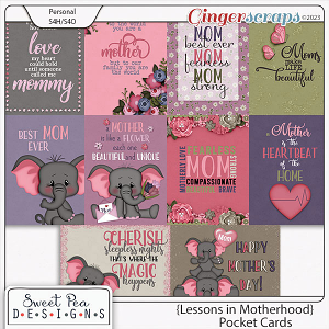 Lessons in Motherhood Pocket Cards