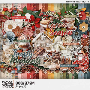 Cocoa Season Page Kit by Aimee Harrison Cocoa Season Page Kit by Aimee Harrison
