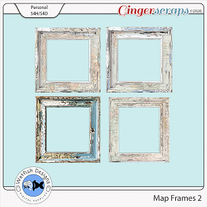 Map Frames 2 by Wetfish Designs    