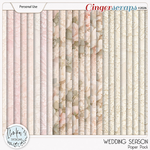 Wedding Season Paper Pack by Ilonka's Designs
