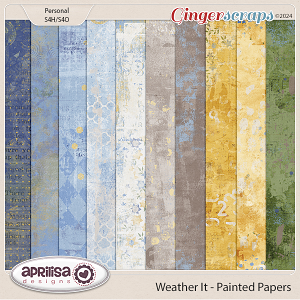 Weather It - Painted Papers by Aprilisa Designs