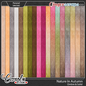Nature In Autumn-Ombre & Solid