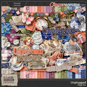 Unplugged Page Kit by Aimee Harrison