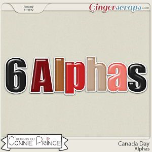 Canada Day  - Alpha Pack AddOn by Connie Prince