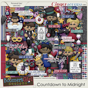 Countdown to Midnight by BoomersGirl Designs