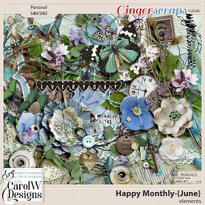 Happy Monthly-{June}-Elements