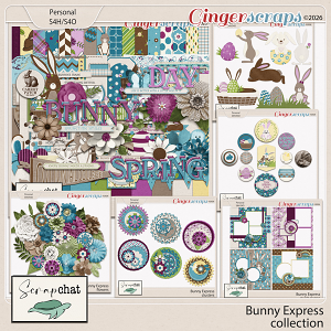 Bunny Express Collection by ScrapChat Designs
