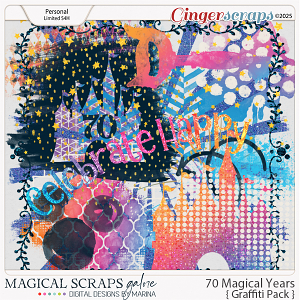 70 Magical Years (graffiti pack)