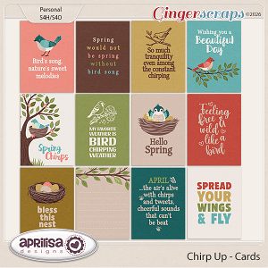 Chirp Up - Cards by Aprilisa Designs