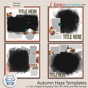 Autumn Haze Templates by Miss Fish Autumn Haze Templates by Miss Fish