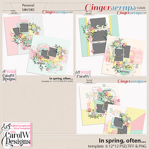 In spring, often... Template Bundle