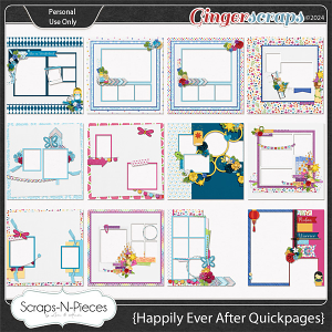 Happily Ever After Quickpages by Scraps N Pieces 