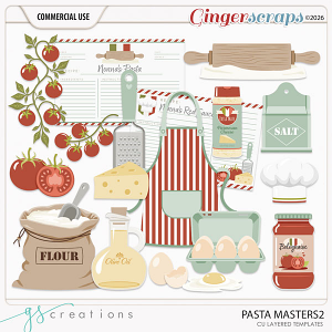 PastaMasters2 Layered Templates (CU) by GS Creations