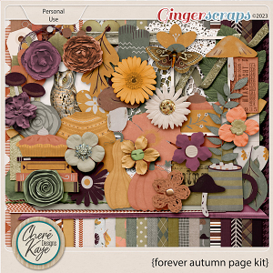 Forever Autumn Page Kit by Chere Kaye Designs