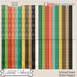 School Years - Extra Papers by Connie Prince