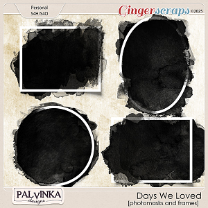 Days We Loved Photomasks and Frames by Palvinka Designs