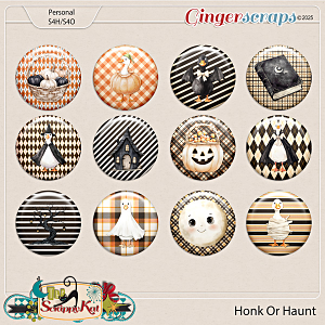 Honk Or Haunt Flair Set by The Scrappy Kat