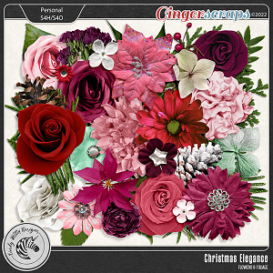 Christmas Elegance [Flowers and Foliage] by Cindy Ritter