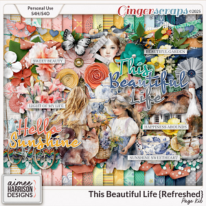 This Beautiful Life {refreshed} Page Kit by Aimee Harrison This Beautiful Life {refreshed} Page Kit by Aimee Harrison