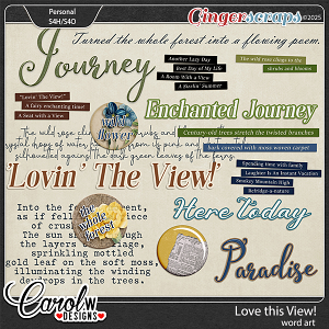 Love this View!-Word art Love this View!-Word art