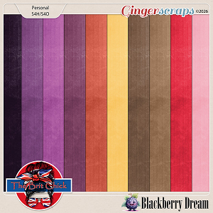 Blackberry Dream Solid Papers By The Brit Chick