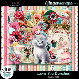 Love You Bunches Page Kit by ADB Designs