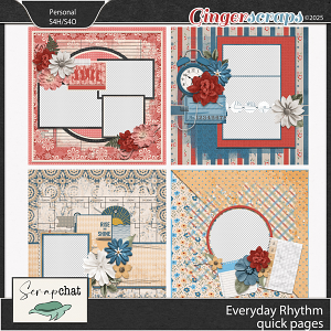 Everyday Rhythms Quick Pages by ScrapChat Designs