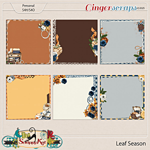 Leaf Season Stacked Paper Set by The Scrappy Kat