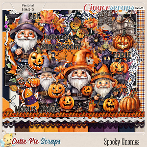 Spooky Gnomes Scrapbook Kit Spooky Gnomes Scrapbook Kit