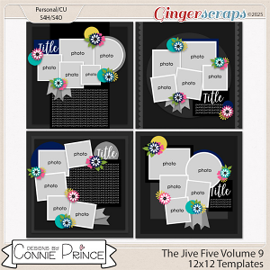 The Jive Five Volume 9 - 12x12 Temps (CU Ok) by Connie Prince