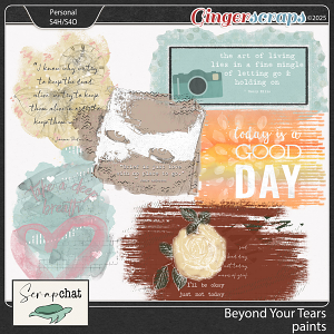 Beyond Your Tears Paints by ScrapChat Designs