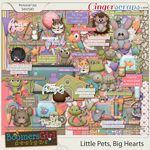 Little Pets, Big Hearts by BoomersGirl Designs