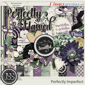 Perfectly Imperfect Digital Scrapbook Kit