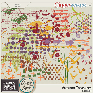 Autumn Treasures Stamps by Aimee Harrison and Chere Kaye Designs