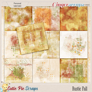 Rustic Fall Painted Papers
