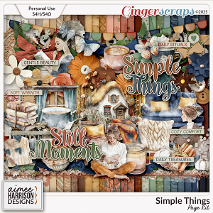 Simple Things Page Kit by Aimee Harrison