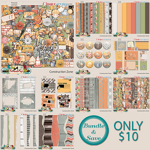 Construction Zone Bundle by The Scrappy Kat