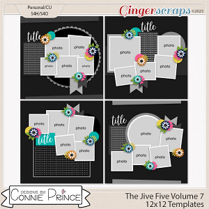 The Jive Five Volume 7 - 12x12 Temps (CU Ok) by Connie Prince